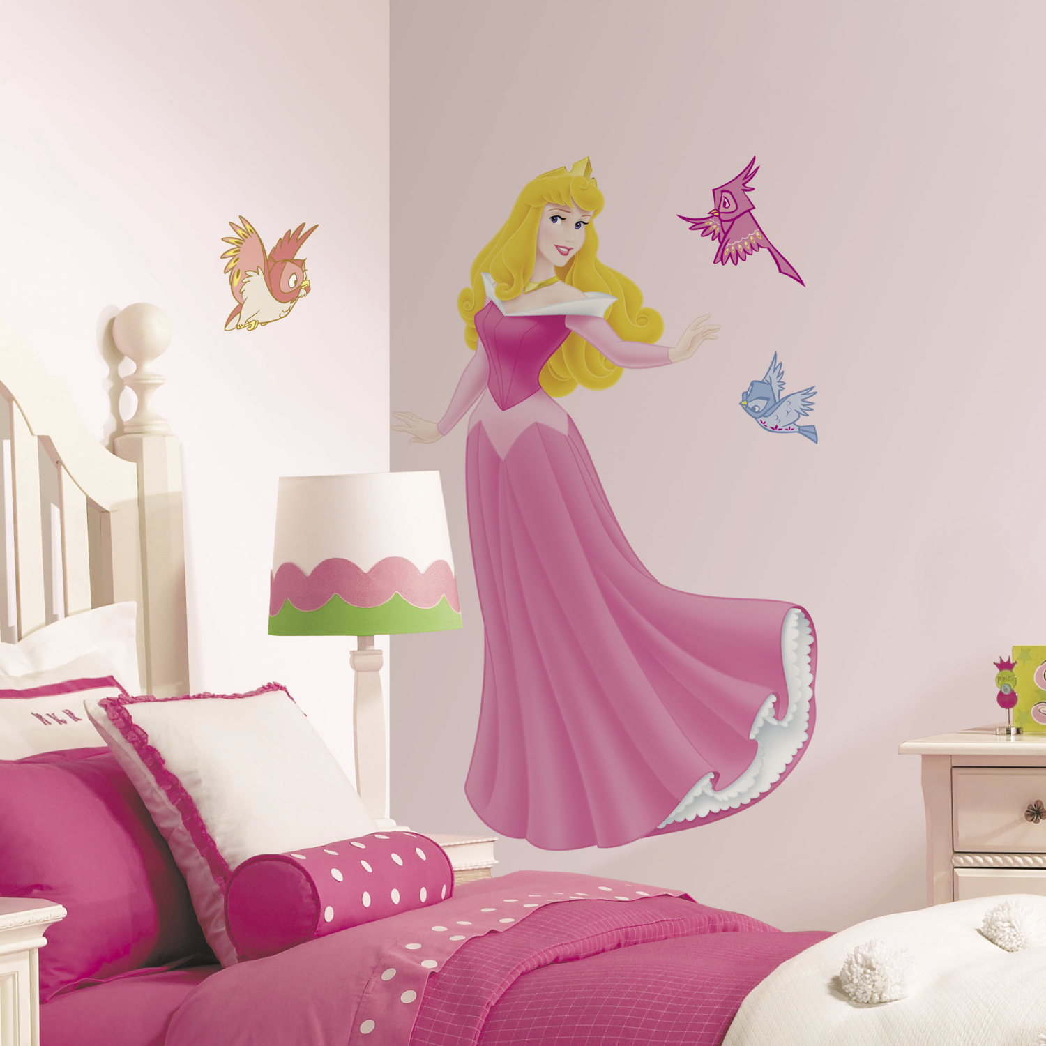 Disney Princess - Sleeping Beauty Peel & Stick Giant Wall Decal With Gems