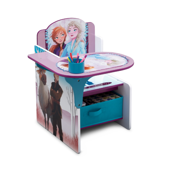 Frozen II Chair Desk with Storage Bin
