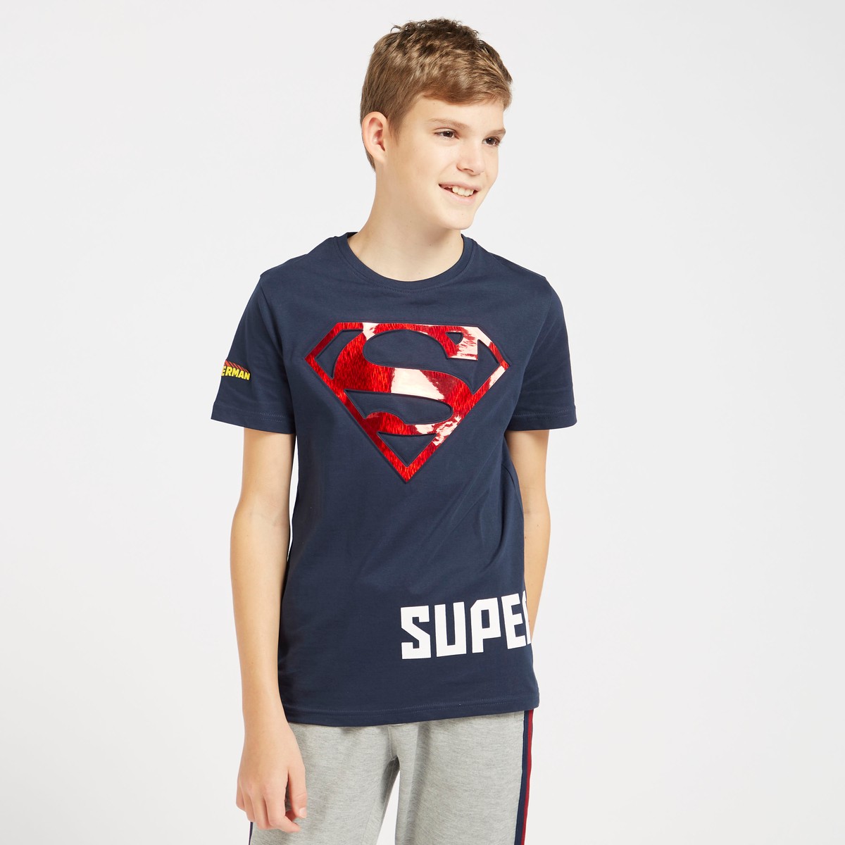 Superman Graphic Print T-Shirt 1