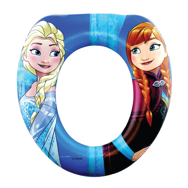 Frozen Cushioned Toddler Toilet Trainer Seat