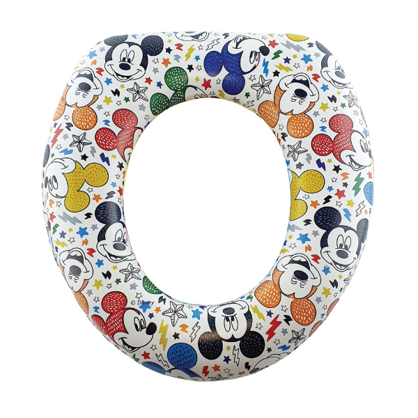 Mickey Cushioned Toddler Toilet Trainer Seat