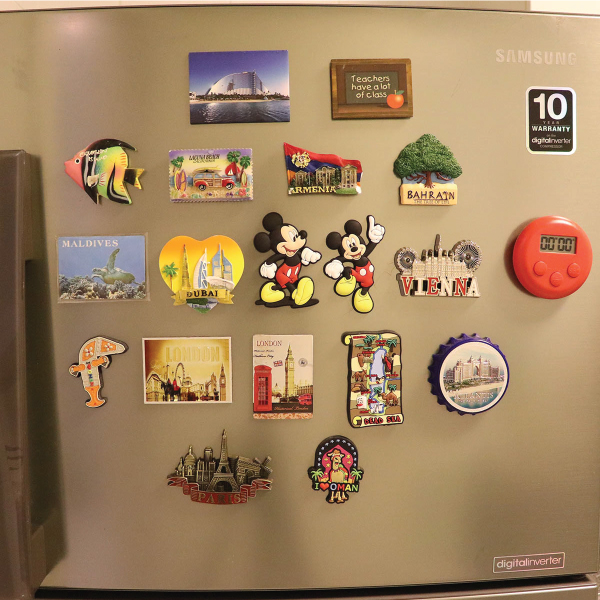 Mickey PACK OF 2 Soft PVC Fridge Refrigerator Magnet